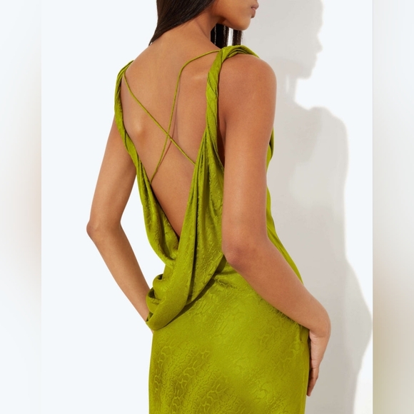 Rat & Boa Navarra Dress Lime - Picture 2 of 9